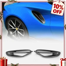 For Lotus Emira 2022 OD Type Matte Dry Carbon Fiber Side Air Duct Vented 2 Pcs