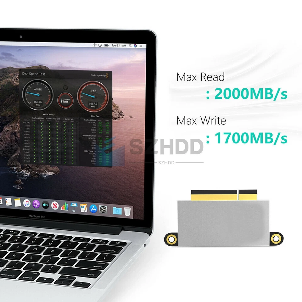 512GB A1708 SSD For APPLE MacBook Pro 13.1 Late 2016 MacBook Pro 14.1 Mid 2017 - Image 4 of 4