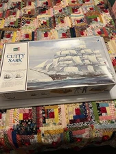 VTG Revell Cutty Sark Clipper Ship Model H-399. Mfg. 1974 USA. 36" L× 22" T New