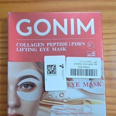 GONIM Collagen Peptide PDRN Lifting Eye Mask Firming 10g 4 Pairs SPF 5