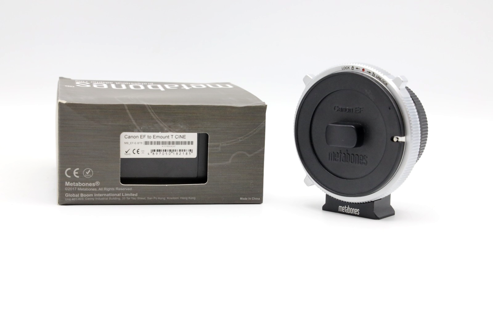 Metabones Canon EF to Emount T Cine Smart Adapter - MB_EF-E-BT6 - Sony E-Mount