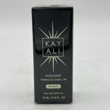 Huda Beauty Kayali Oudgasm Tobacco Oud 04 EDP 0.34 Fl oz 10 Ml New In Sealed Box