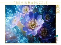 Puzzle Calvendo AnéMones Cristallines à La LumièRe Des Profondeurs | 1000 PièCes
