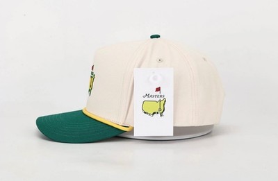 【最終お値下げ】2026 Masters キャップ 2026 Masters Golf Rope Hat Retro Vintage Snapback Fan-Made Hat New