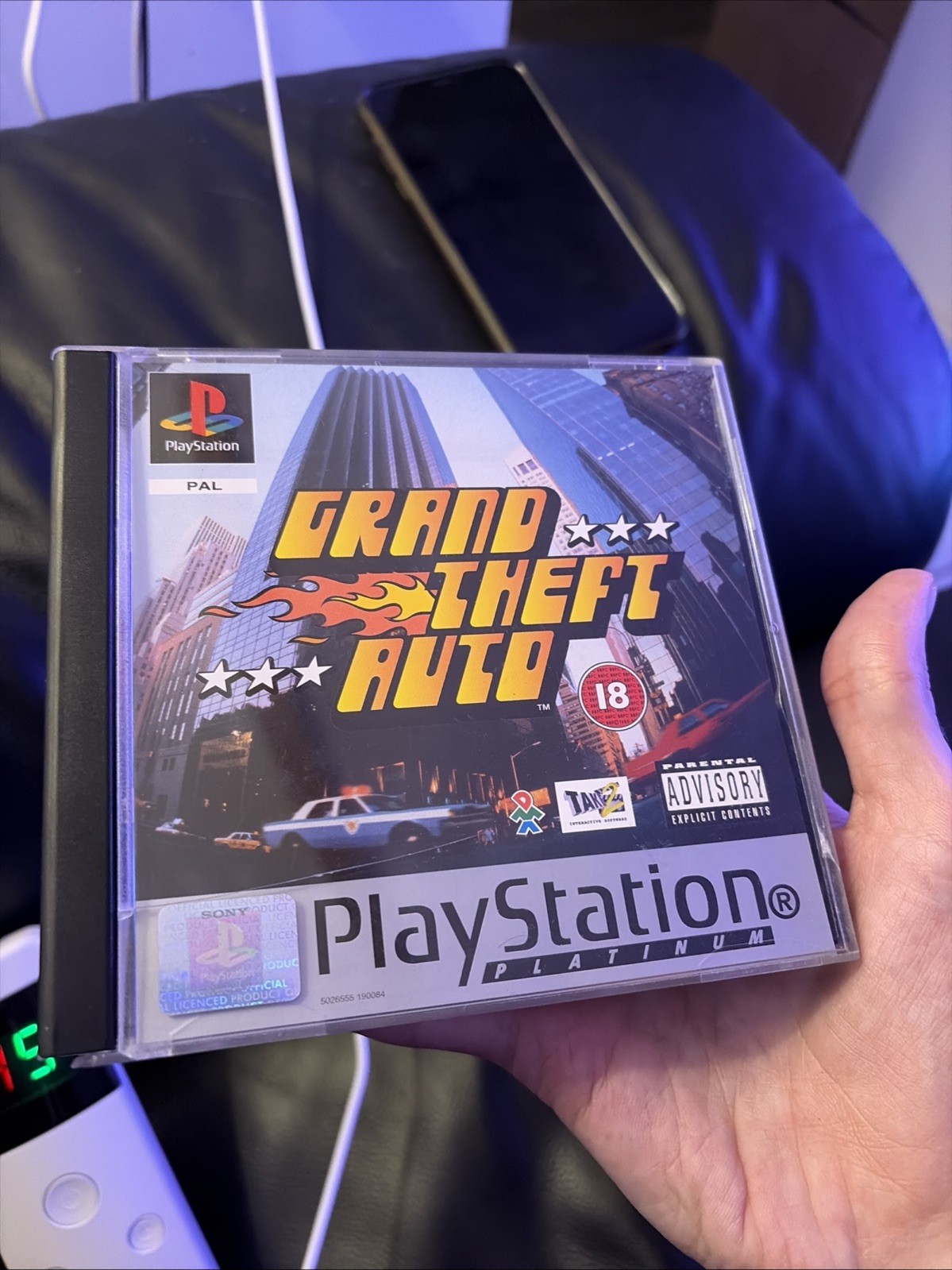 Grand Theft Auto 1 - GTA 1 - Ps1 - Notice - Cd très bon état -