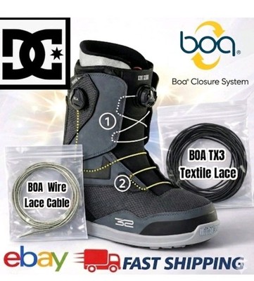 DC Travis Rice Premier BOA Replacement Wire Lace Cable Cord Fix Snowboard Boots