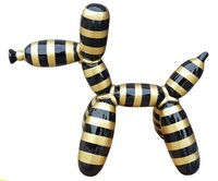 Abstrakte Skulptur Ballon Hund Deko Figur Statue 57Cm Figuren Statuen Skulpturen