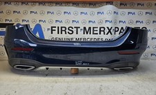 Mercedes A Class Rear Bumper Complete W177 Saloon Amg Line 2019-2023 