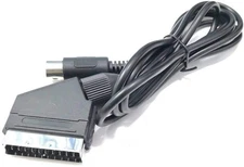 21 Pin Rgb Cable Male For Msx2/msx2+/turbor Monaural Sound Black 170cm