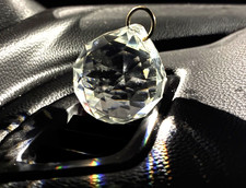 Crystal Sphere Prism Clear Glass Ball Gazing Suncatcher Decorative Hanging