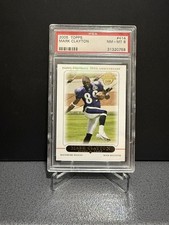 Topps 2005 Mark Clayton Rookie #414 PSA 8 Baltimore Ravens NFL Trading Card. rookie card picture