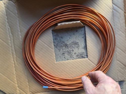 Seamless 3/16" OD Copper Tubing - 50 FT Refrigeration Pipe for DIY ~MADE IN USA
