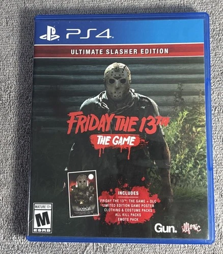 New ListingFriday the 13th: The Game- Ultimate Slasher Edition- Sony PS4- Complete W/Poster