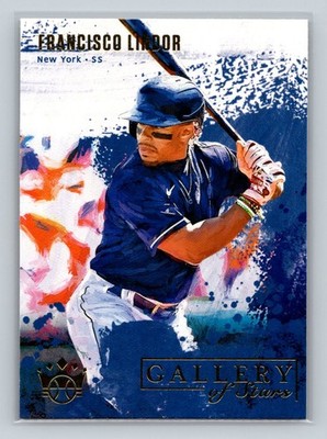 2021 Panini Diamond Kings #GS-8 Francisco Lindor Gallery of Stars New York Mets