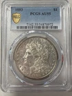 1883 P Morgan Silver Dollar PCGS AU-55