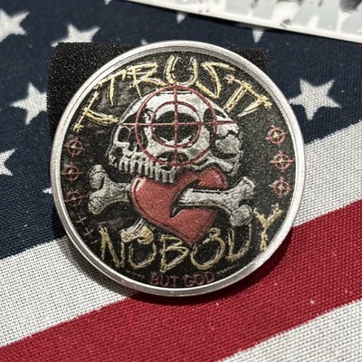 Loyalty Is Earned Trust Nobody Challenge Coin High Quality Graphic 1.5 