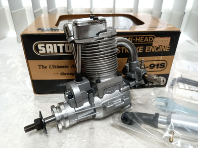 SAITO FA-91S Four-Stroke Engine Hemi-Head High-Powered Series