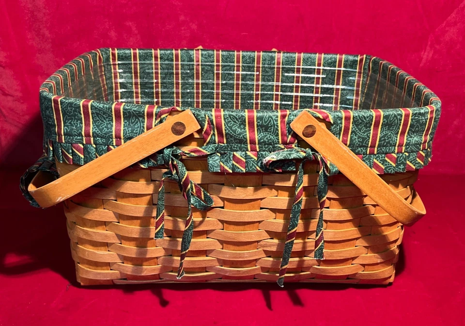 Longaberger large market basket (RK) - Image 4 of 4