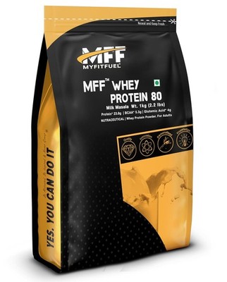 MyFitFuel MFF Whey Protein 80 Pulver Milch Masala Geschmack 1kg