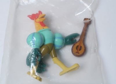 Famosa Figur, Walt Disney Robin Hood, Hahn Alan-A-Dale unbespielt neu