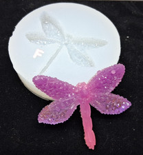 Handmade Dragonfly diamond pendant F mold-MOLD ONLY-
