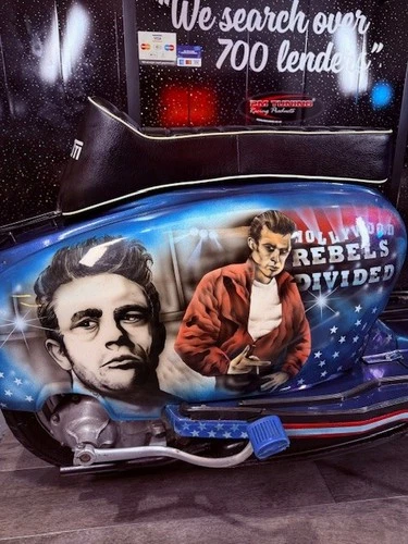 LAMBRETTA GP, TUNED ,KITTED RT225, A FULL BLOWN NE OFF CUSTOM SHOW SCOOTER! - Picture 13 of 21