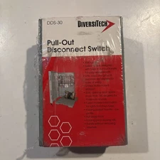 Diversitech DDS-30 Pull-Out Disconnect Switch Fuse Box 30A Fusible