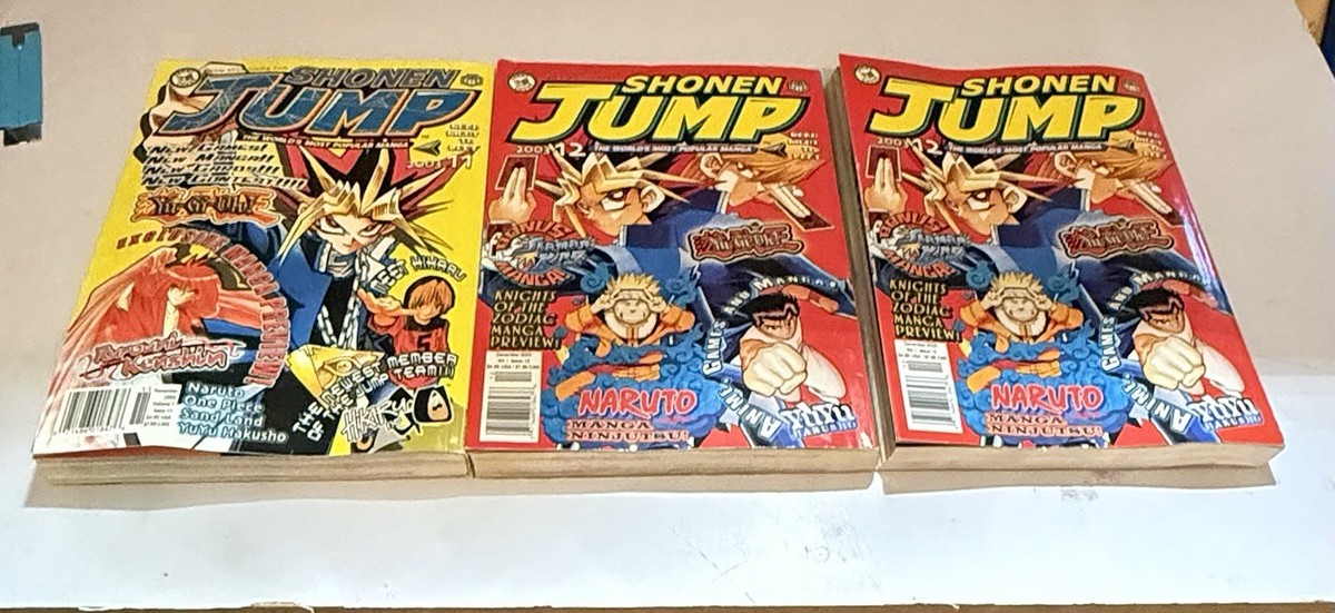 未開封！劇レア　北米　英語版SHONEN JUMP 2003年3月号 Shonen Jump Manga Jan Through Dec 2003, VIZ Plus Three Duplicates