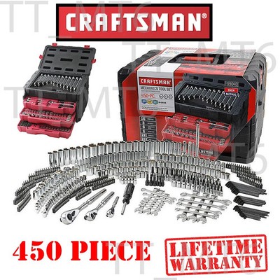 Craftsman 320 Piece Mechanic's Tool Set With 3 Drawer Case Box # 450 230 444