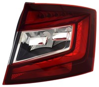 RüCklicht Rechts FüR Skoda Fabia 3 NJ3 Ab 2018- LED RüCkleuchte Heckleuchte