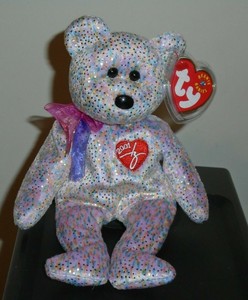 2001 signature beanie baby value