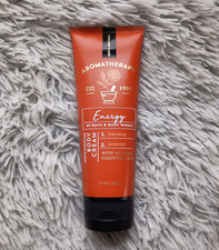 Bath and Body Works Aromatherapy ENERGY ORANGE GINGER Body Cream 8 OZ