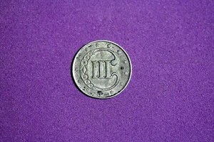 Estate Find 1852 - Three Cent !!!!  #K1464