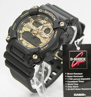 ✅  Casio G-Shock Uhr GA-900AG-1AER Armbanduhr  ✅ - Bild 1 von 4