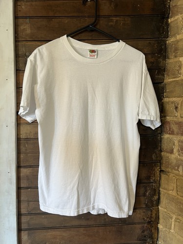Vintage 90s Rude Dogs California T-Shirt White Fruit Of The Loom Heavy LARGE - Picture 4 of 9
