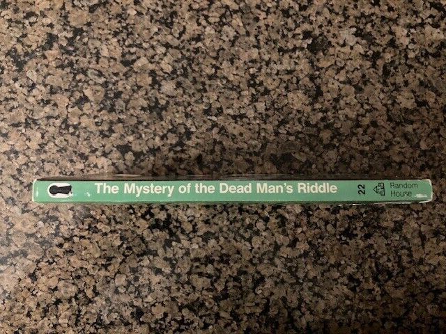 ALFRED HITCKCOCK & THREE INVESTIGATORS #22 MYSTERY OF THE DEAD MAN'S ...