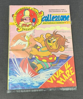 LE AVVENTURES DI TURBO, VIVA IL MARE, EDITORIAL DOMUS N.21, JULY 1984