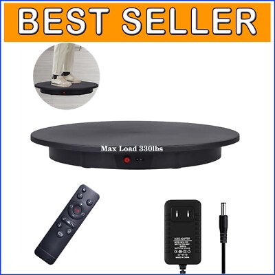 Mini Motorize Turntable Versatile Motorized Turntable: 360° Rotation for Product Displays ...
