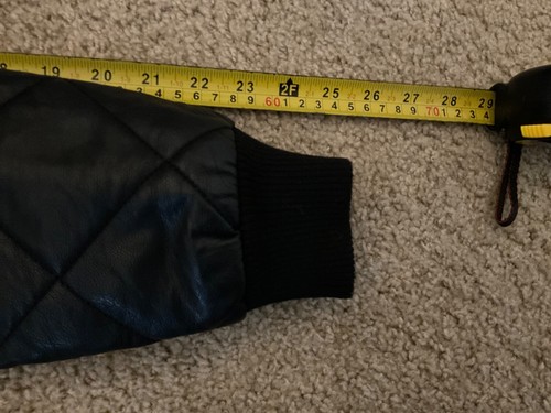 Ci Sono Faux Leather Jacket Size XL Black Biker Full Zip Pockets - Picture 7 of 8