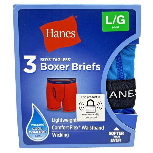 Caleçons Boxeurs Hanes Comfortsoft Sans étiquette Pour Hommes Extensibles Coupe Moderne Frais Et Respirants Assorti