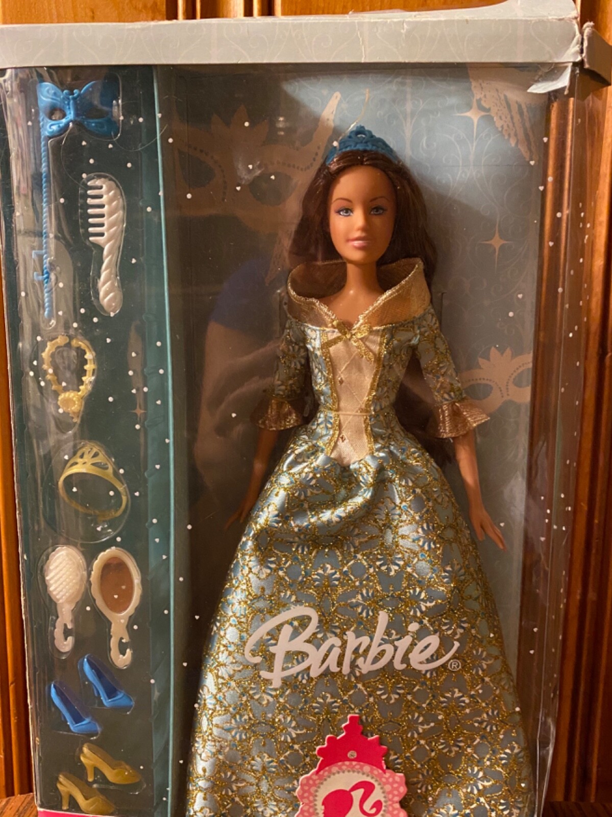 BLUE MASQUERADE BALL BARBIE DOLL MATTEL M6345 NRFB eBay