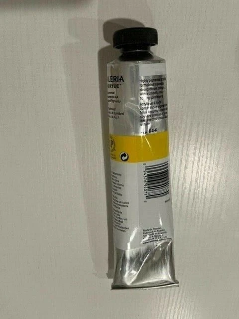 Tinta acrílica Winsor & Newton Galeria 2120-644 titânio. Branco 6,75 oz, NOVO OUTRO - Imagem 4 de 4