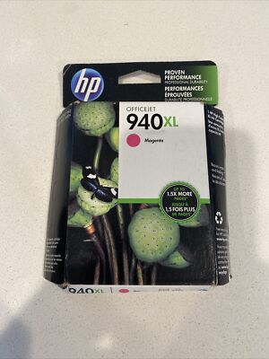HP 940XL Magenta Ink Cartridge C4908AN Genuine New Expired 11/2016
