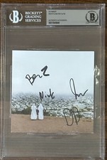 Death Cab For Cutie Asphalt Meadows AUTOGRAPHED SIGNED INSERT BAS Beckett COA
