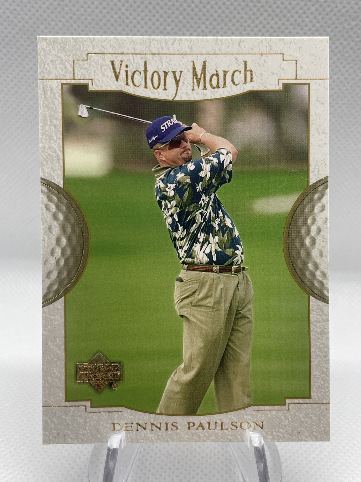 2001 Upper Deck Golf Victory March Dennis Paulson #143 Excellent