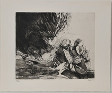 Peter Stein / Etching / Hand Signed / 50 Exe. /1969/Annual Edition Kasseler Kunstverein