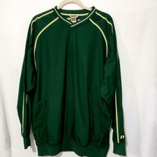 NWOT Authentic Team Issue Russell Athletic Water resistant Green Pullover L