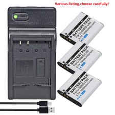 Battery or Charger for Olympus Li-50B LI-50C SZ-11 SZ-12 SZ-14 SZ-15 XZ-1 XZ-10