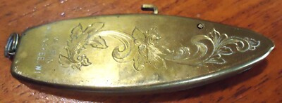 Ted Cash Capper Engraved, Brass, Black Powder Muzzleloader, TCC8