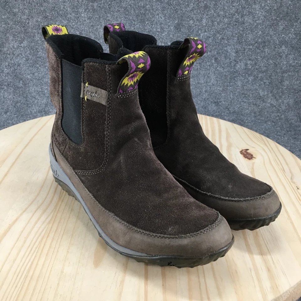 Botas Cushe para mujer 11 Allpine Peak Chelsea botines gris oscuro impermeables Foto 3 de 4
